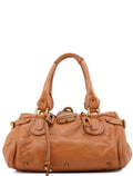 Light Brown Leather Paddington Shoulder Bag