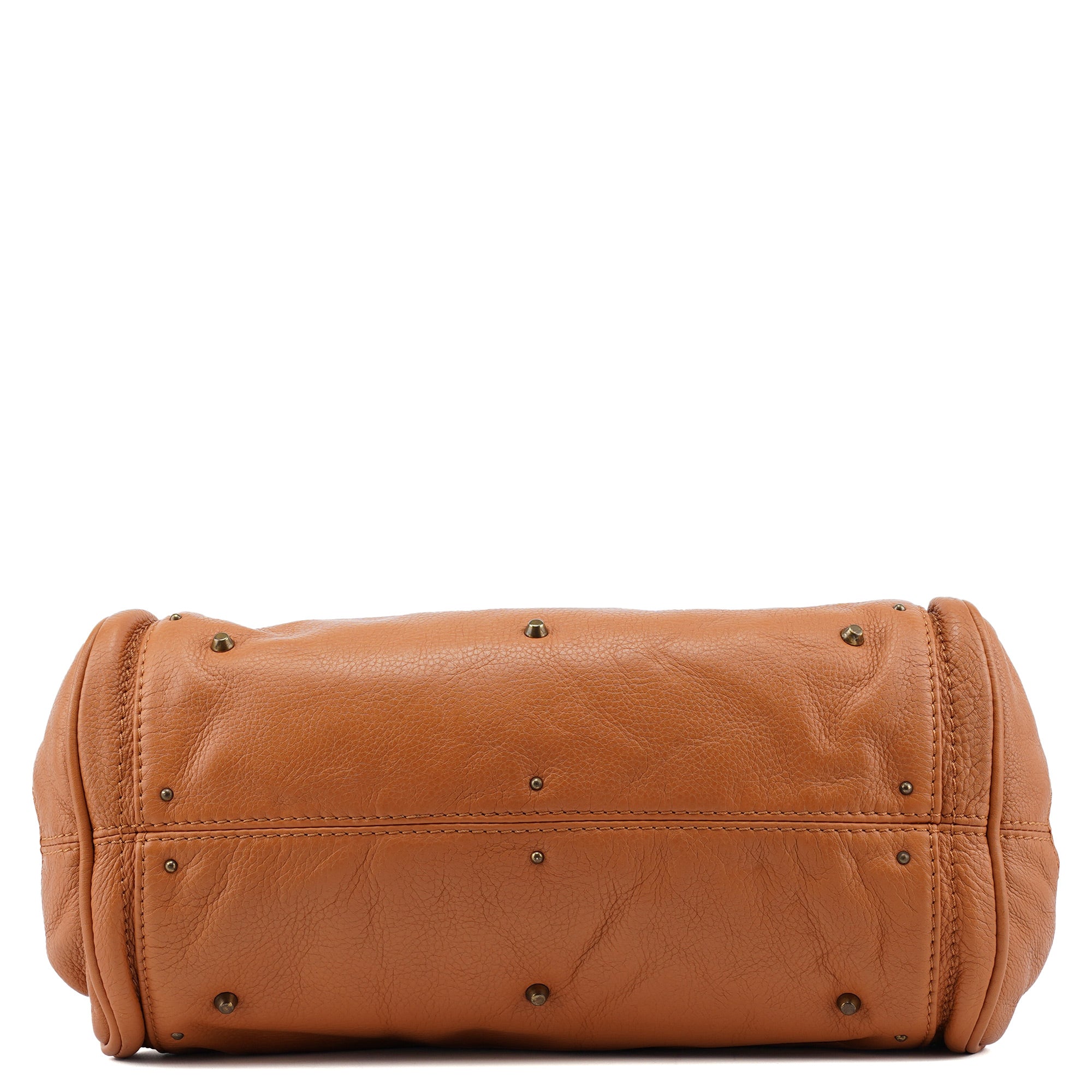 Light Brown Leather Paddington Shoulder Bag