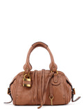 Light Brown Leather Paddington Shoulder Bag