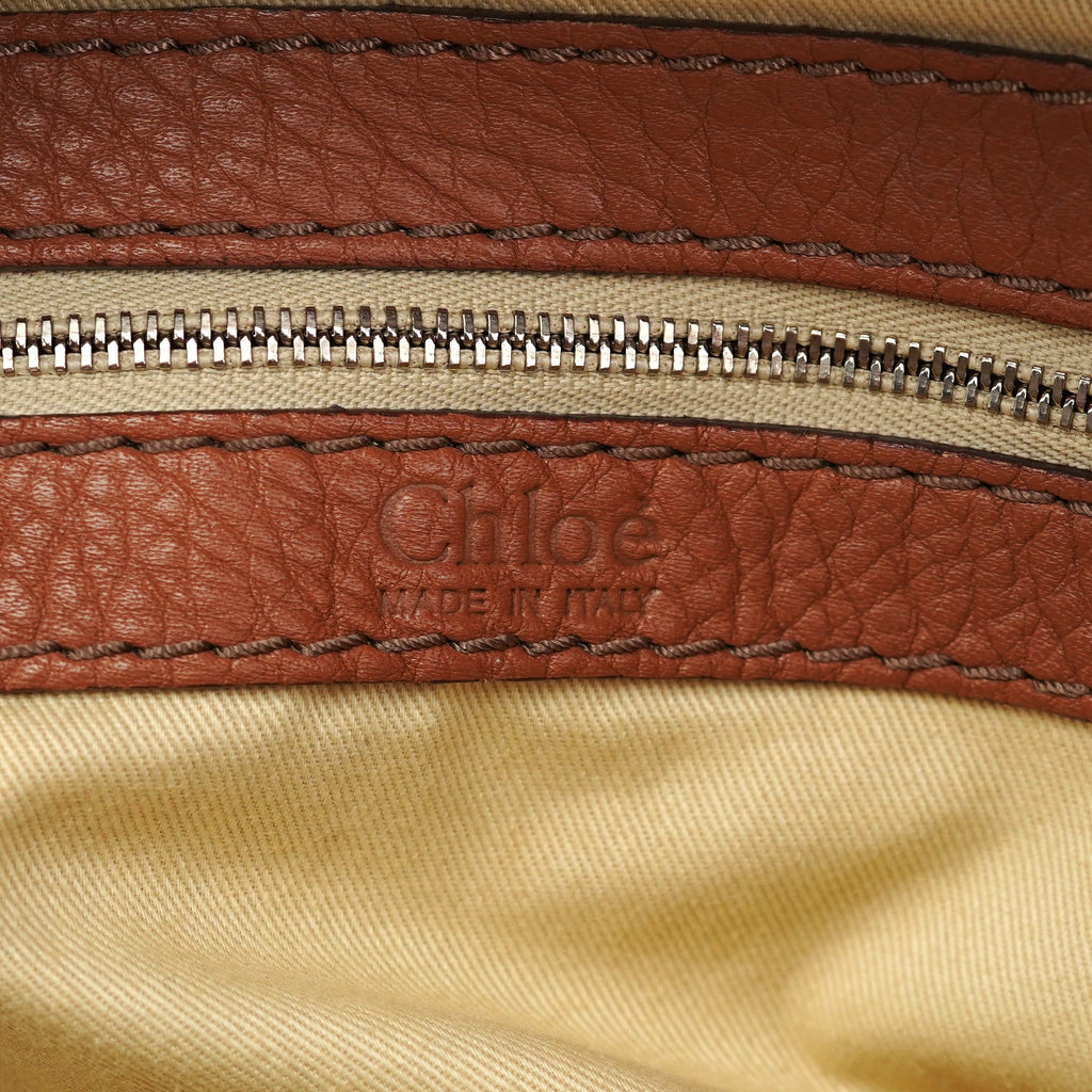 Light Brown Leather Paddington Shoulder Bag