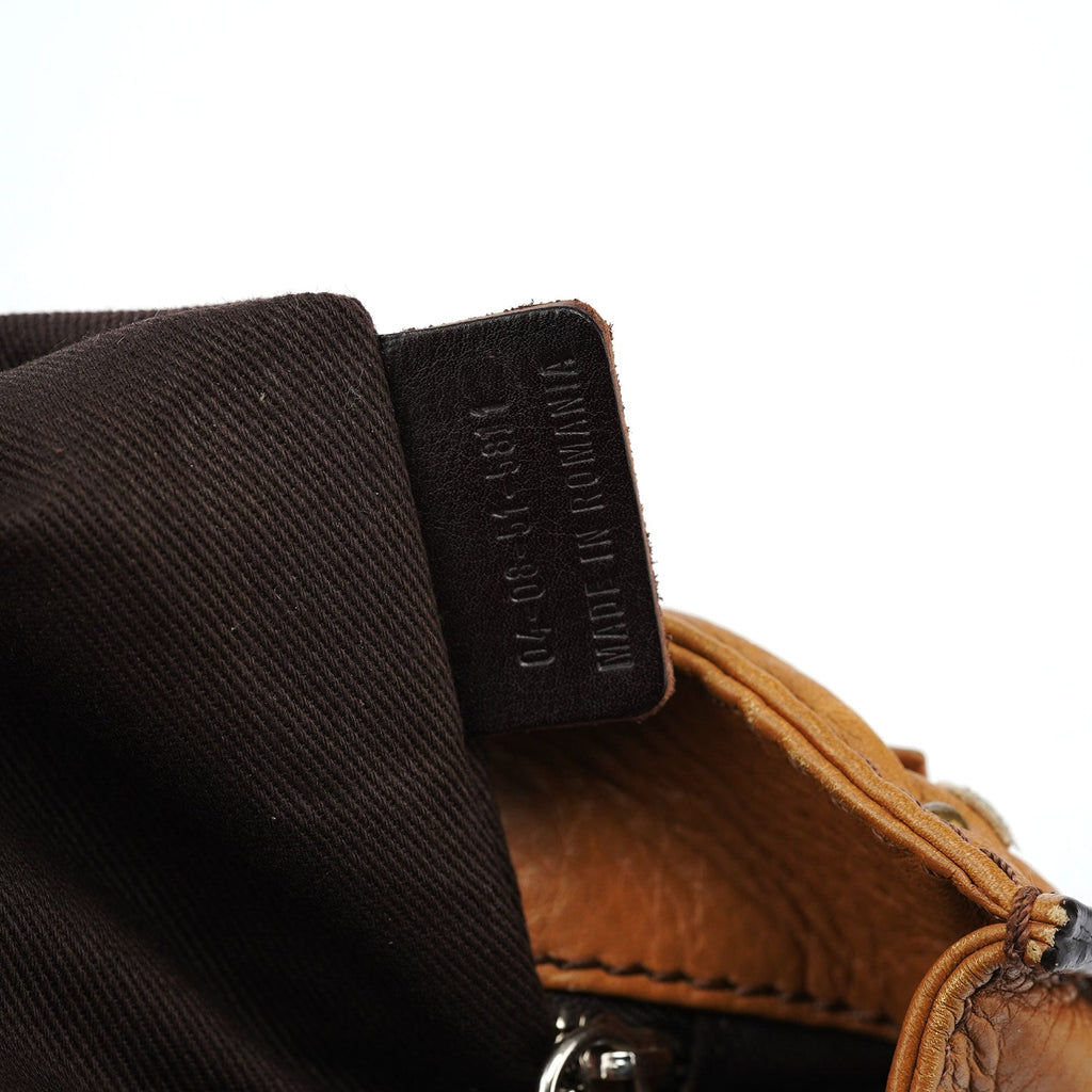 Light Brown Leather Paddington Tote Bag