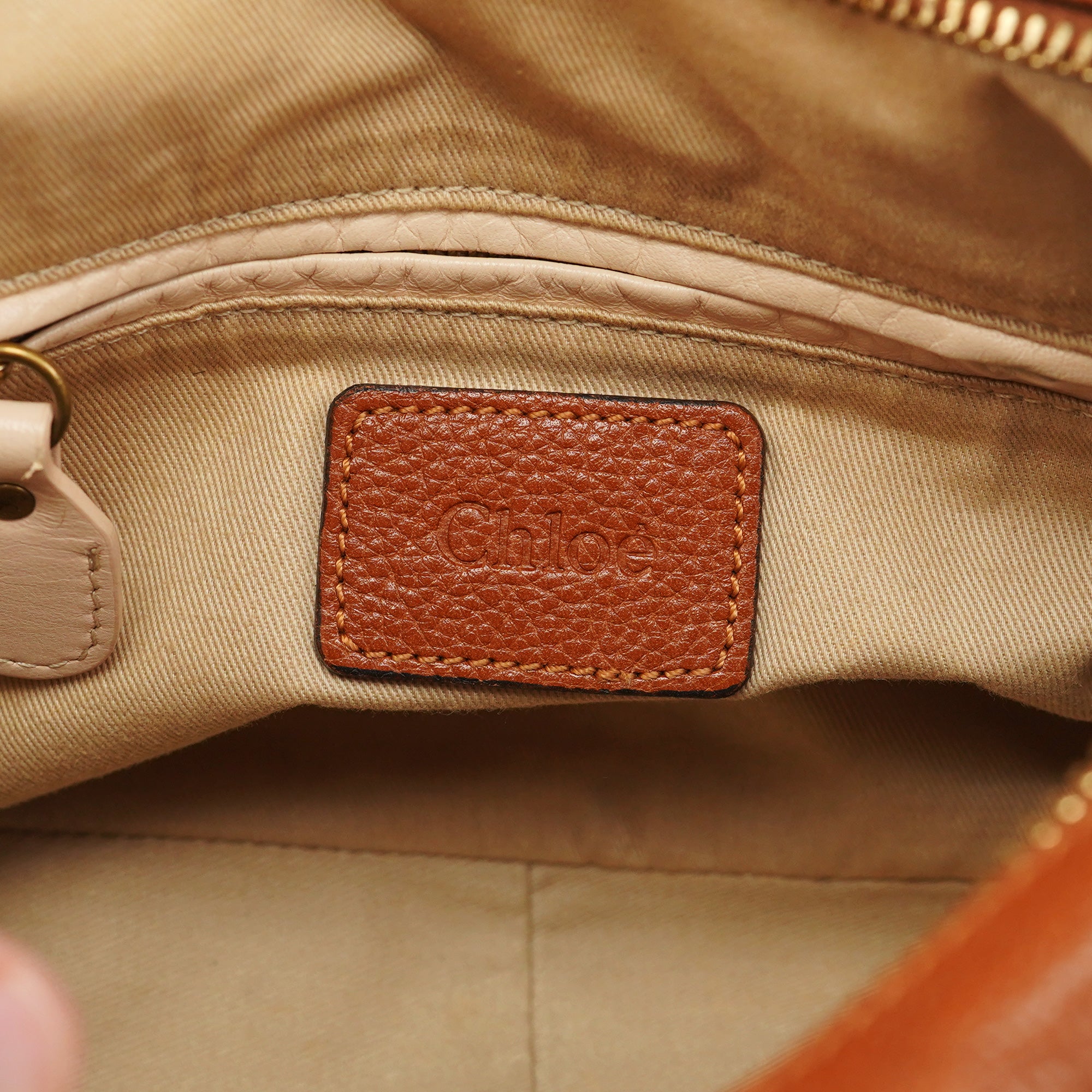 Light Brown Leather Paraty 2-Way Bag