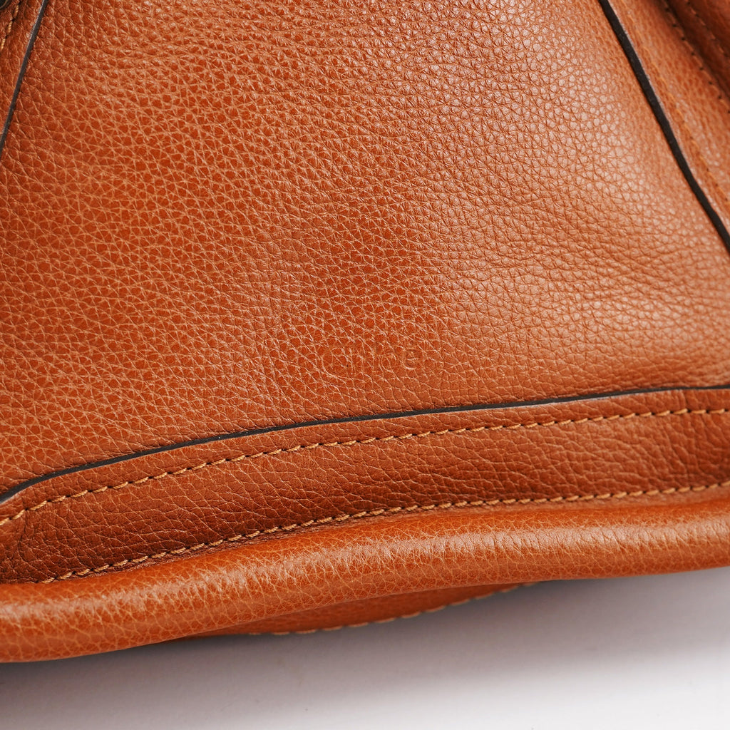 Light Brown Leather Paraty 2-Way Bag