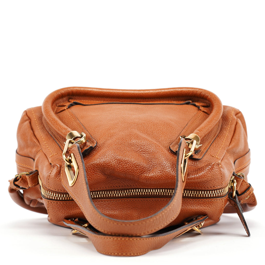 Light Brown Leather Paraty 2-Way Bag