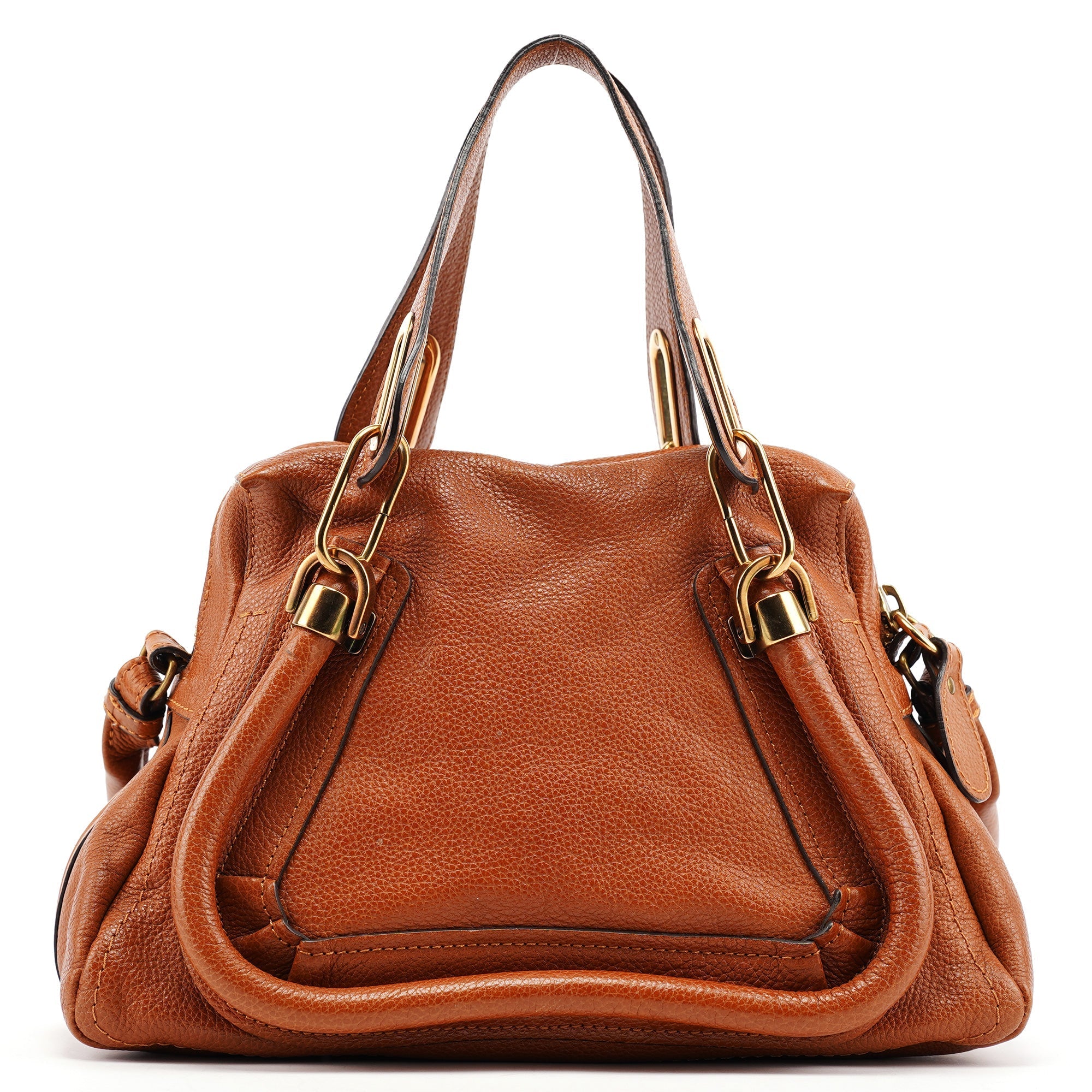 Light Brown Leather Paraty 2-Way Bag