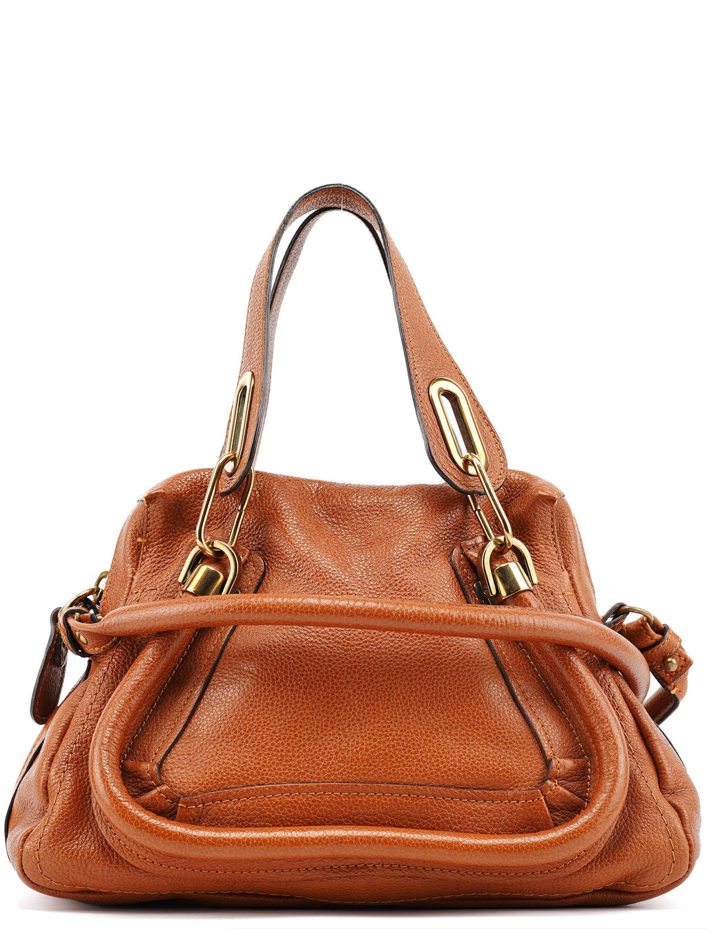 Light Brown Leather Paraty 2-Way Bag