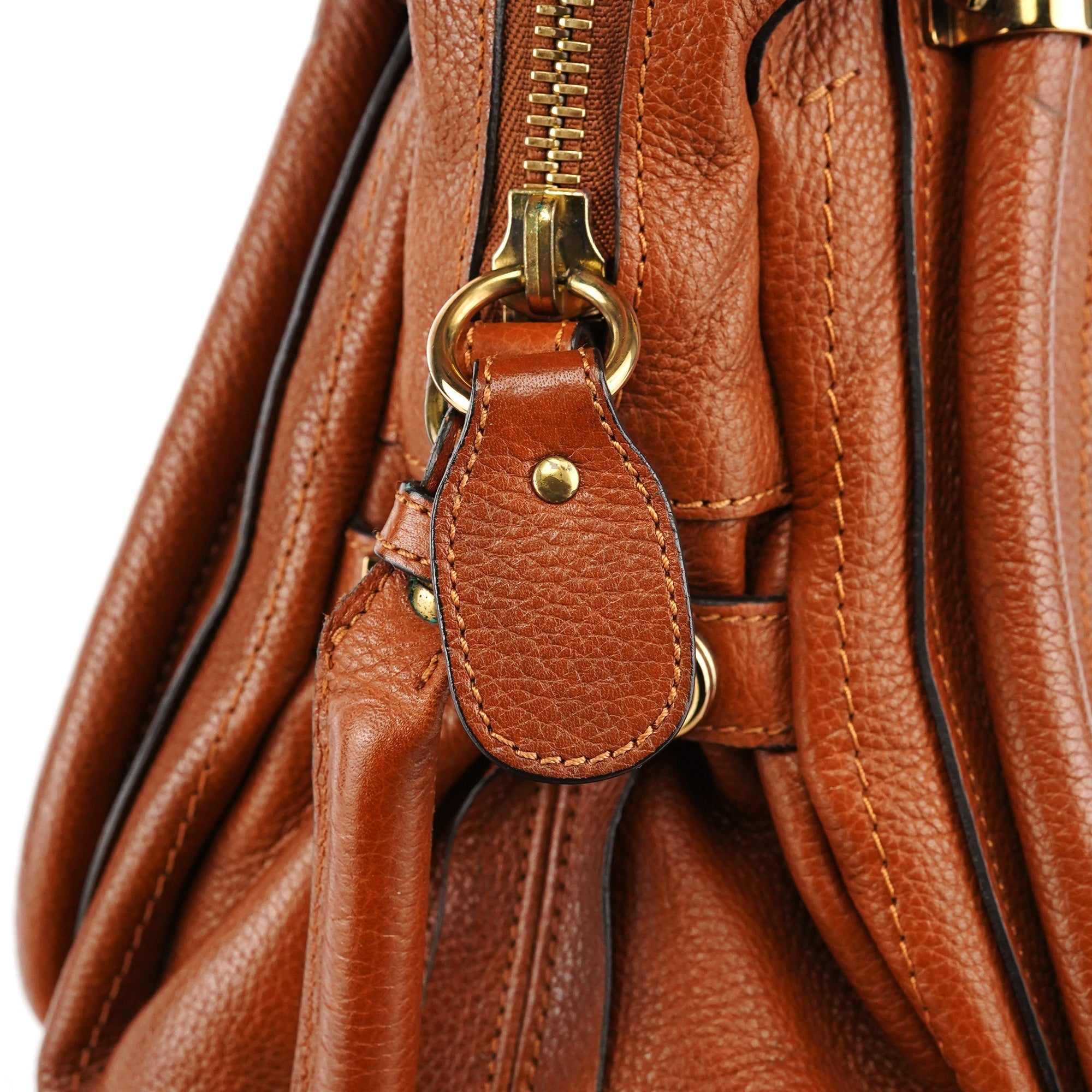 Light Brown Leather Paraty 2-Way Bag