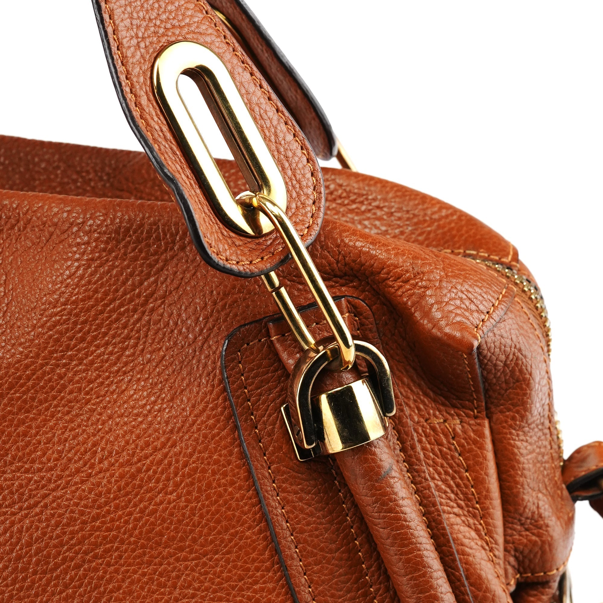 Light Brown Leather Paraty 2-Way Bag