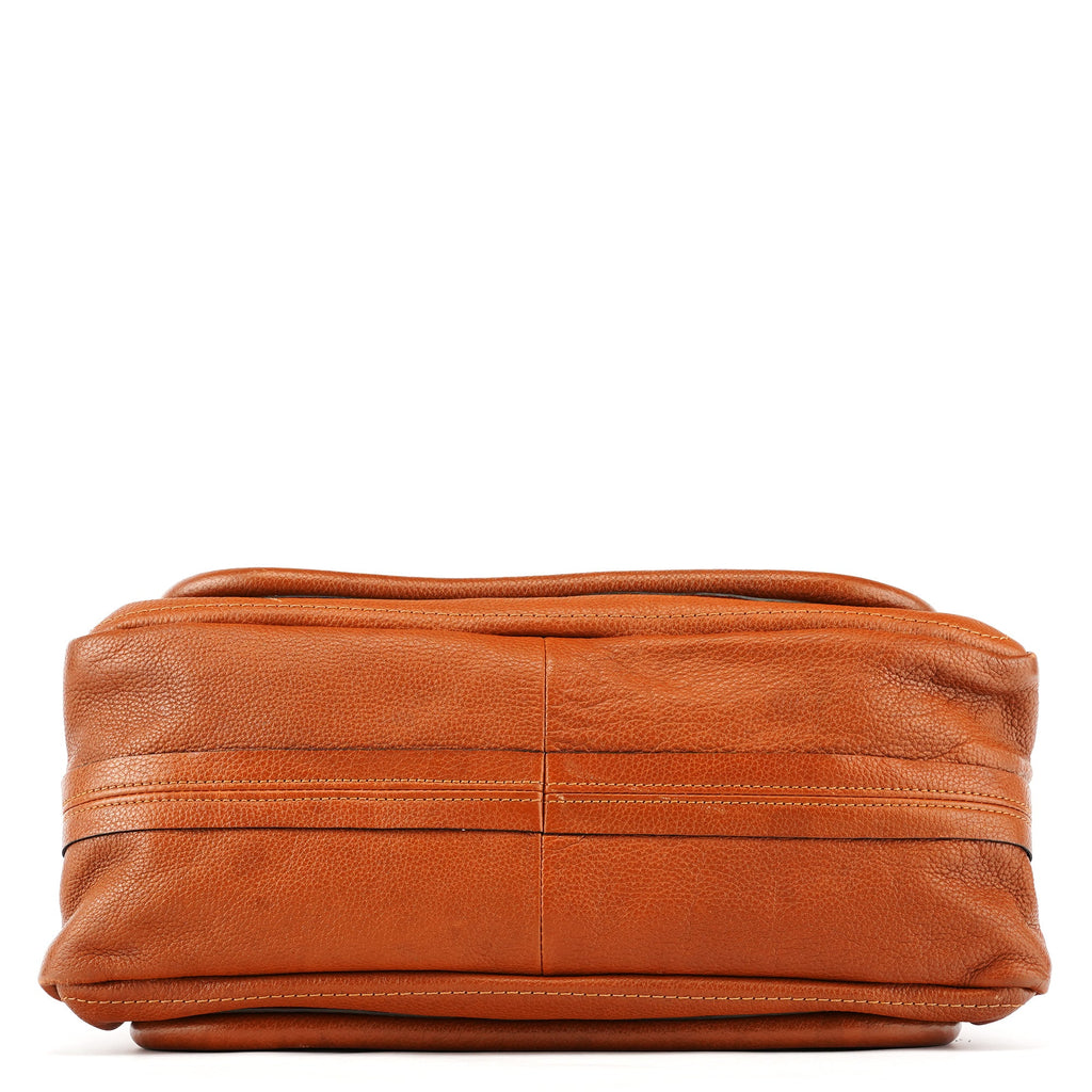 Light Brown Leather Paraty 2-Way Bag