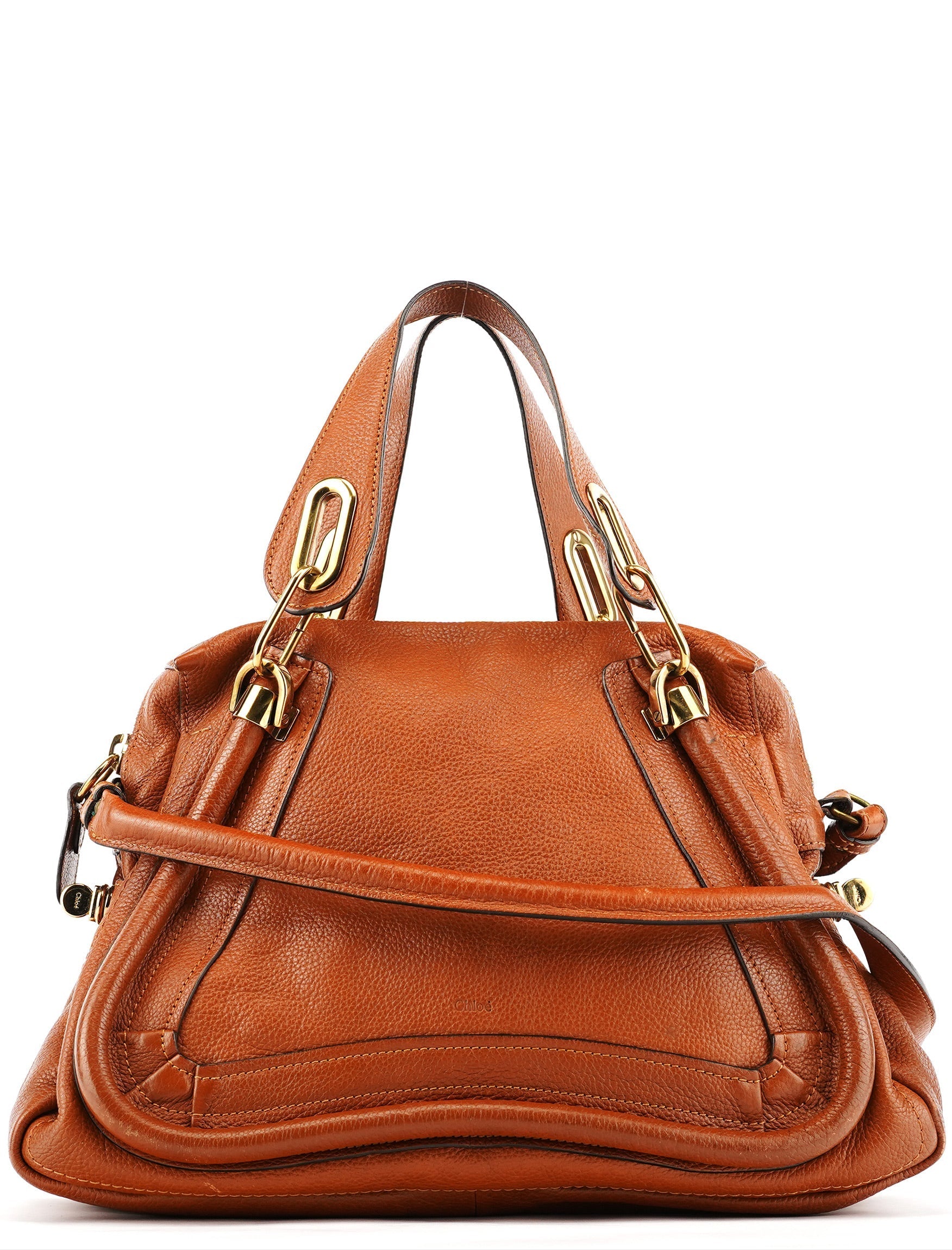 Light Brown Leather Paraty 2-Way Bag