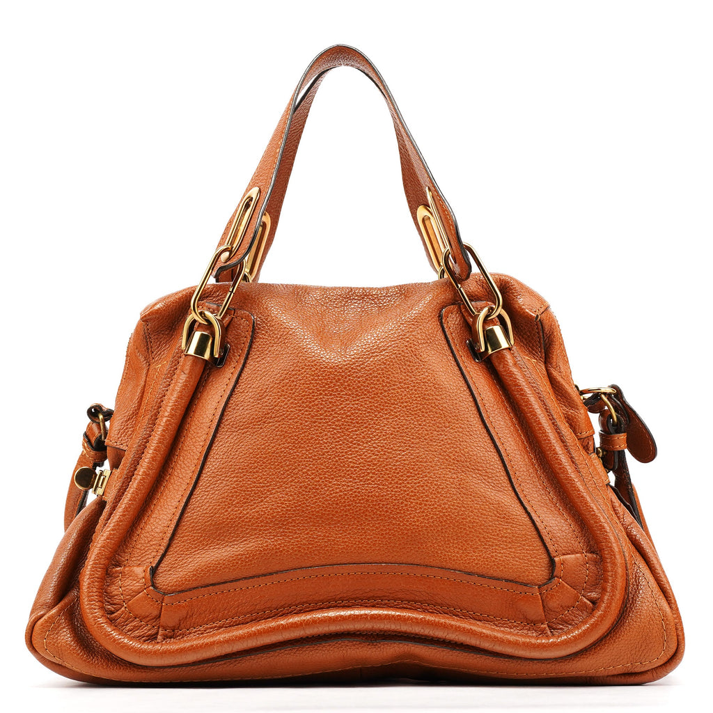 Light Brown Leather Paraty 2-Way Bag