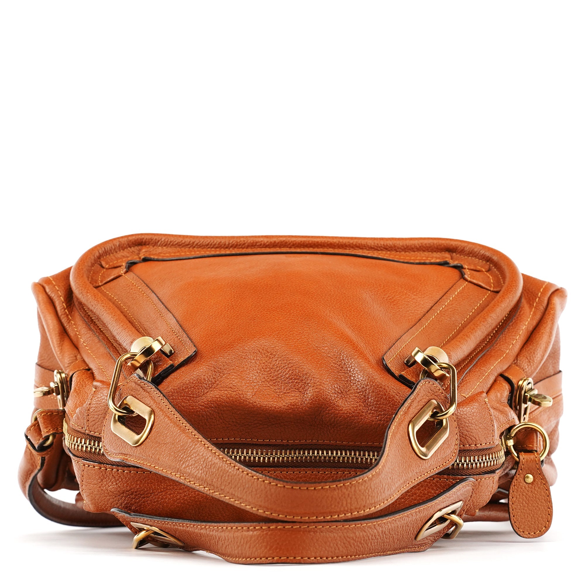 Light Brown Leather Paraty 2-Way Bag