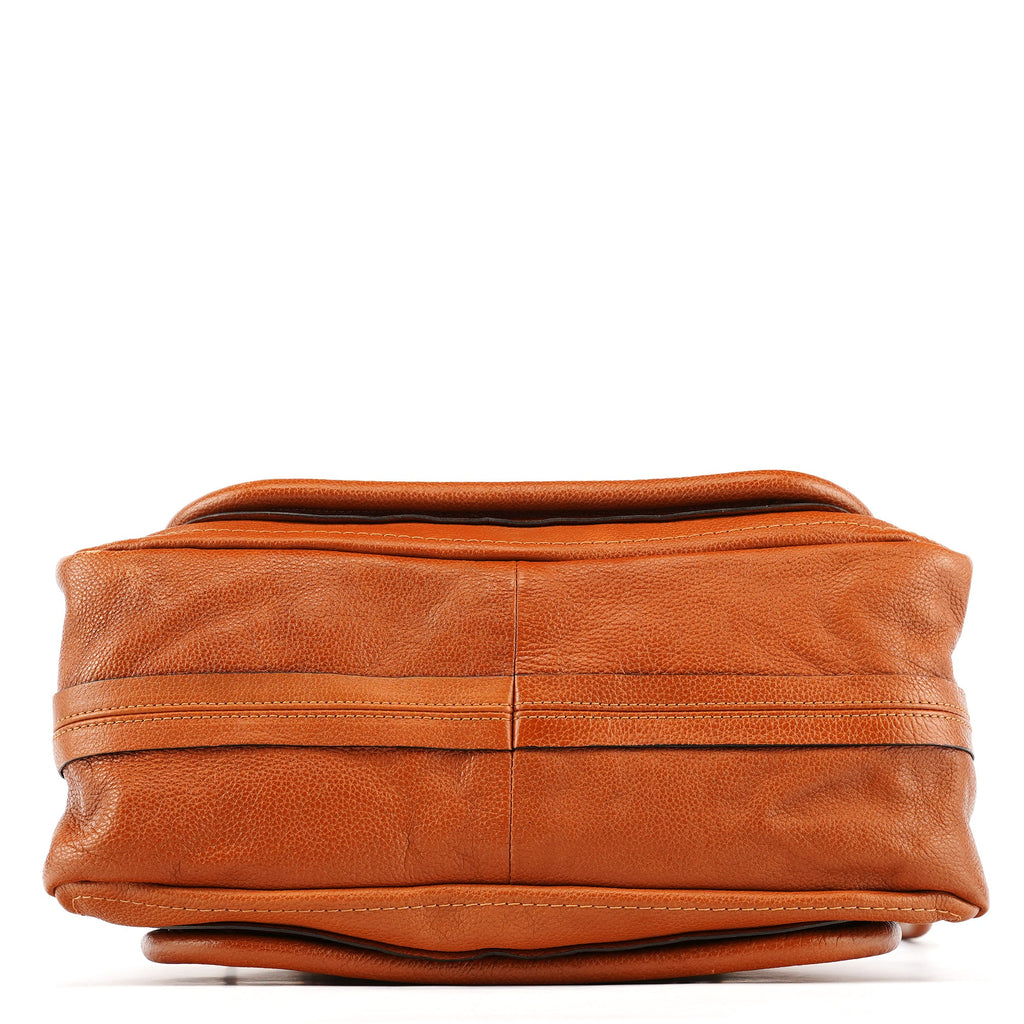 Light Brown Leather Paraty 2-Way Bag