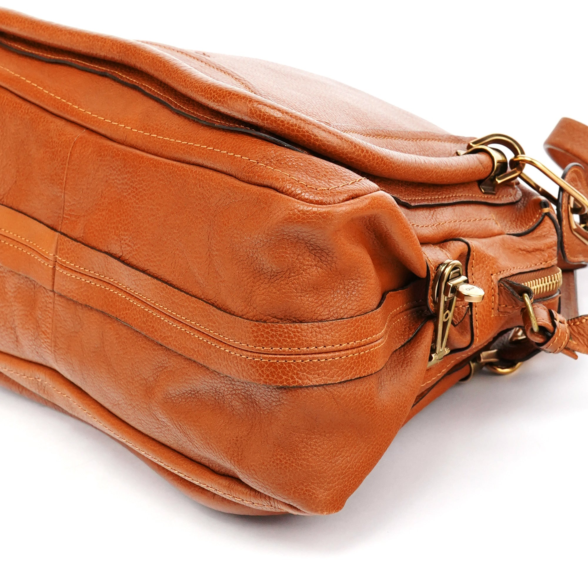 Light Brown Leather Paraty 2-Way Bag