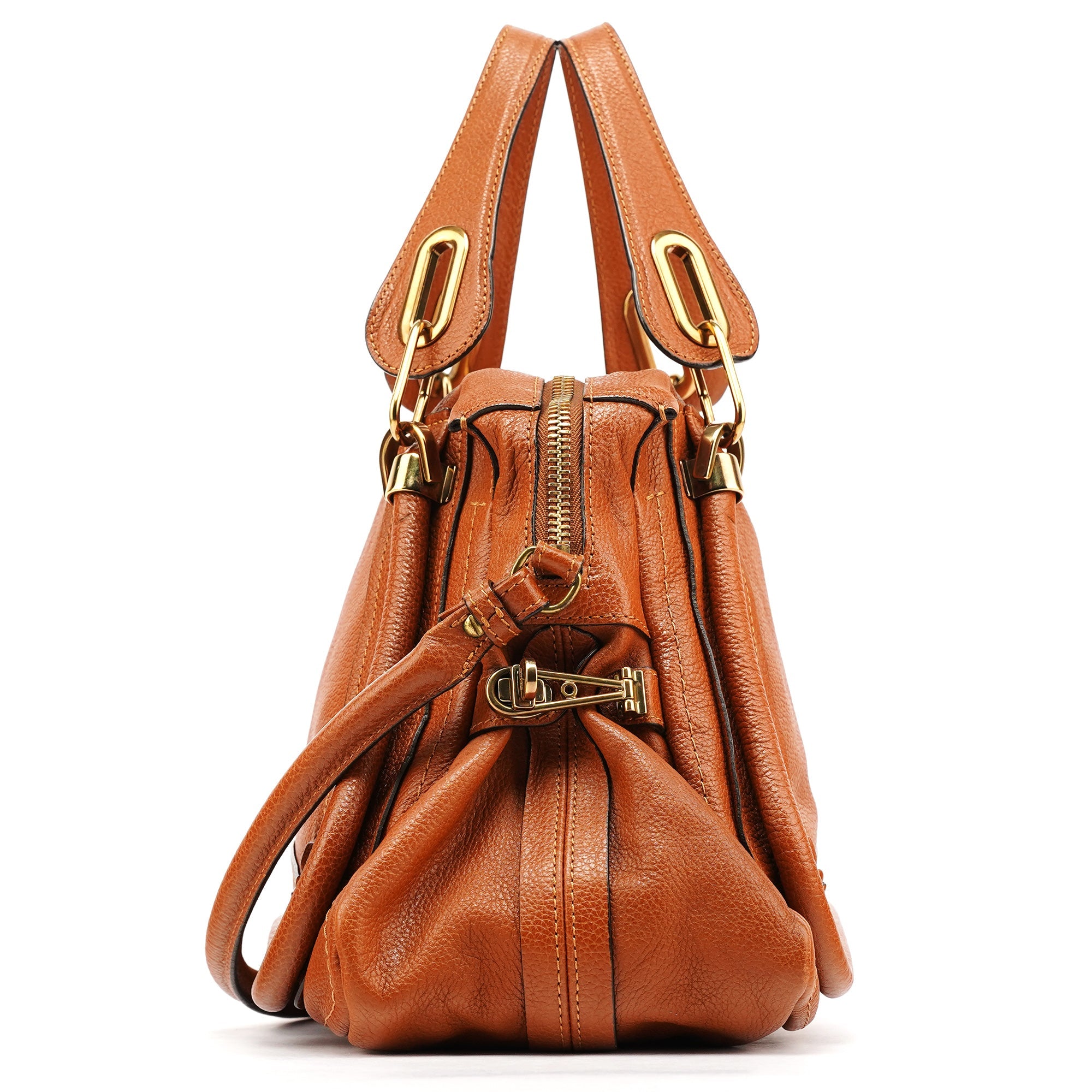 Light Brown Leather Paraty 2-Way Bag