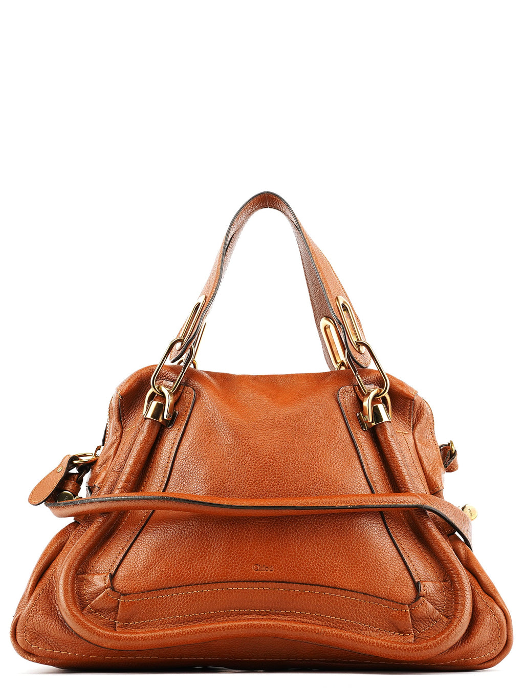Light Brown Leather Paraty 2-Way Bag