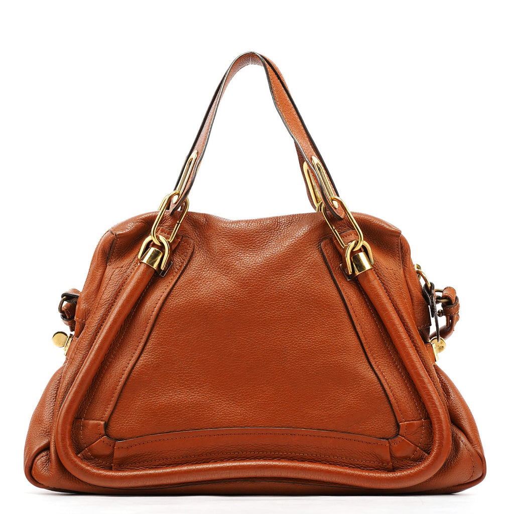 Light Brown Leather Paraty 2-Way Bag