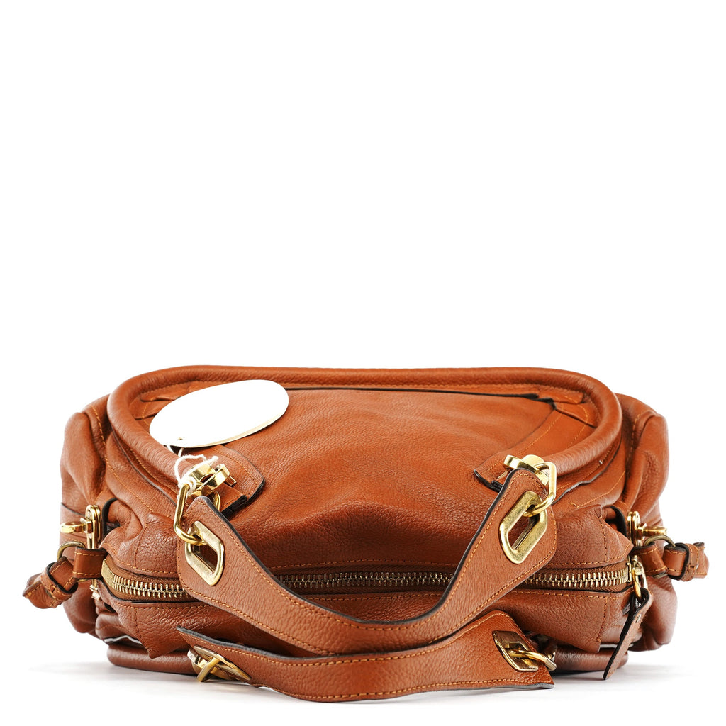 Light Brown Leather Paraty 2-Way Bag