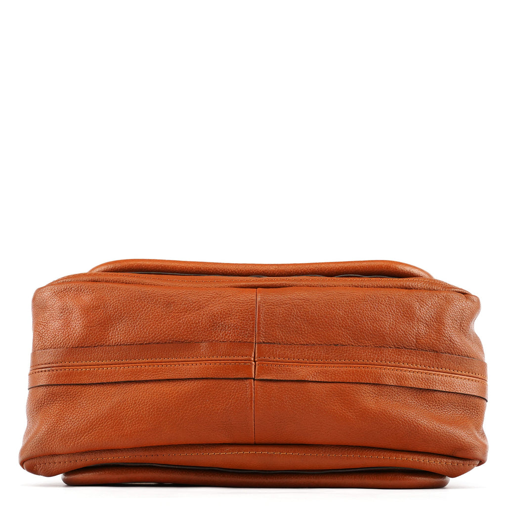 Light Brown Leather Paraty 2-Way Bag