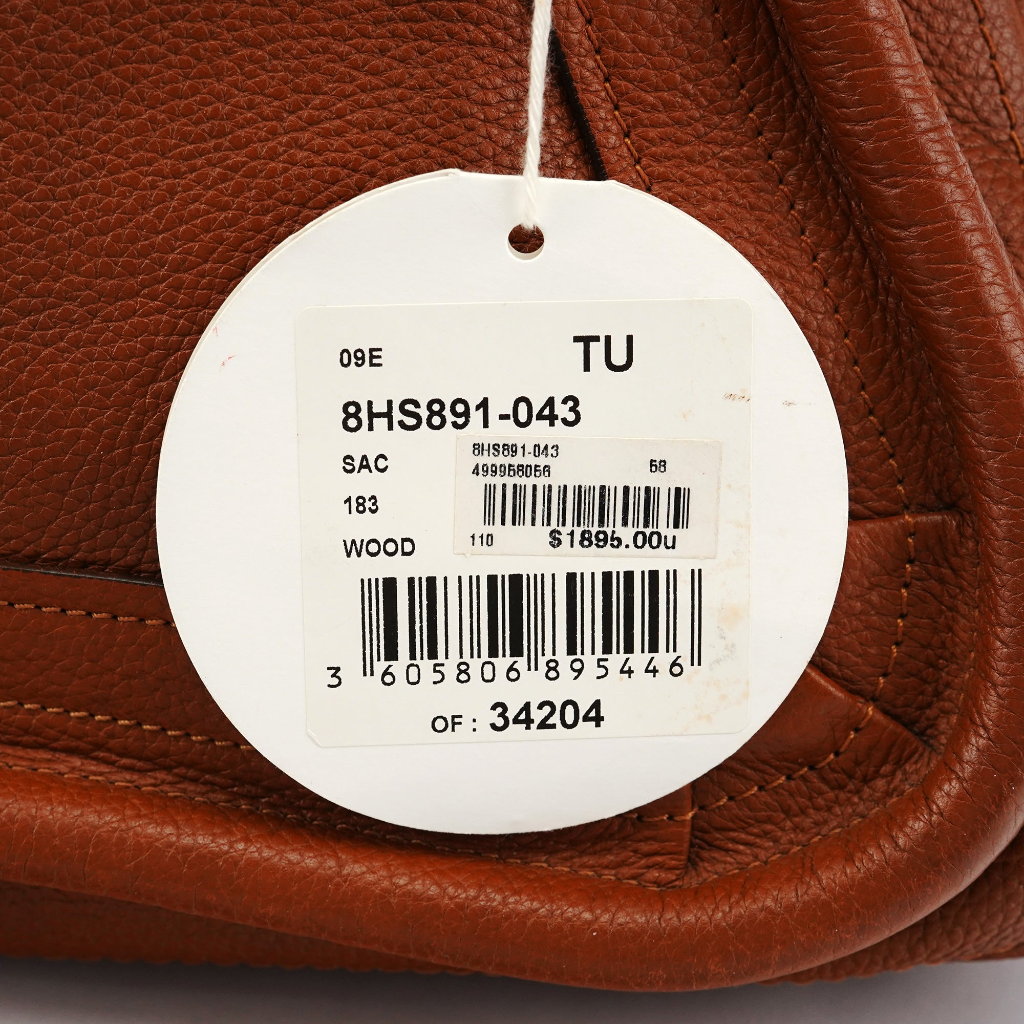Light Brown Leather Paraty 2-Way Bag