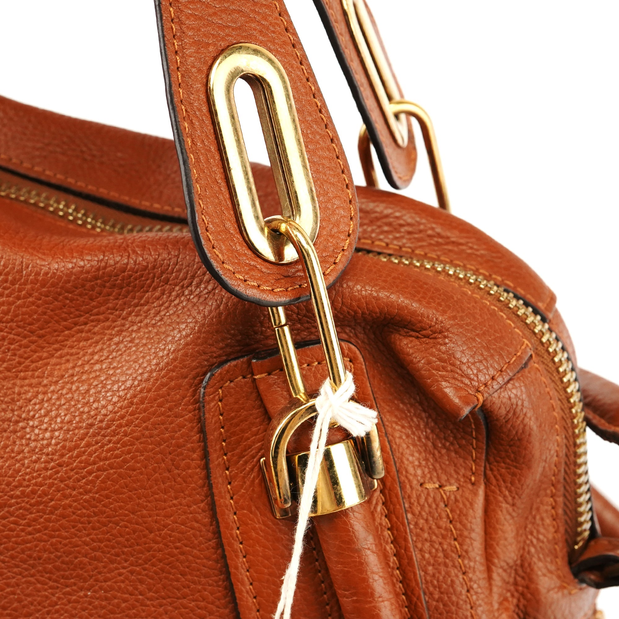 Light Brown Leather Paraty 2-Way Bag
