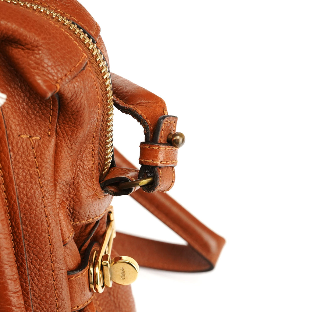 Light Brown Leather Paraty 2-Way Bag