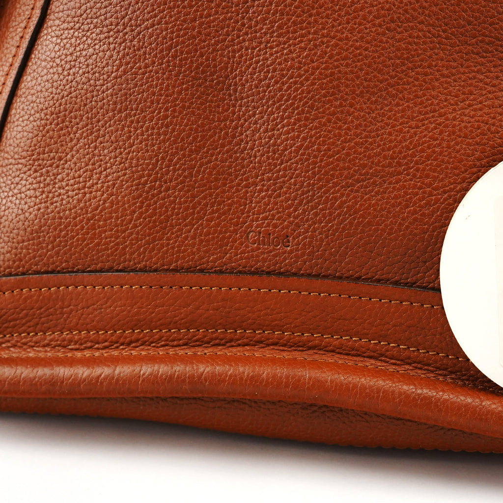 Light Brown Leather Paraty 2-Way Bag