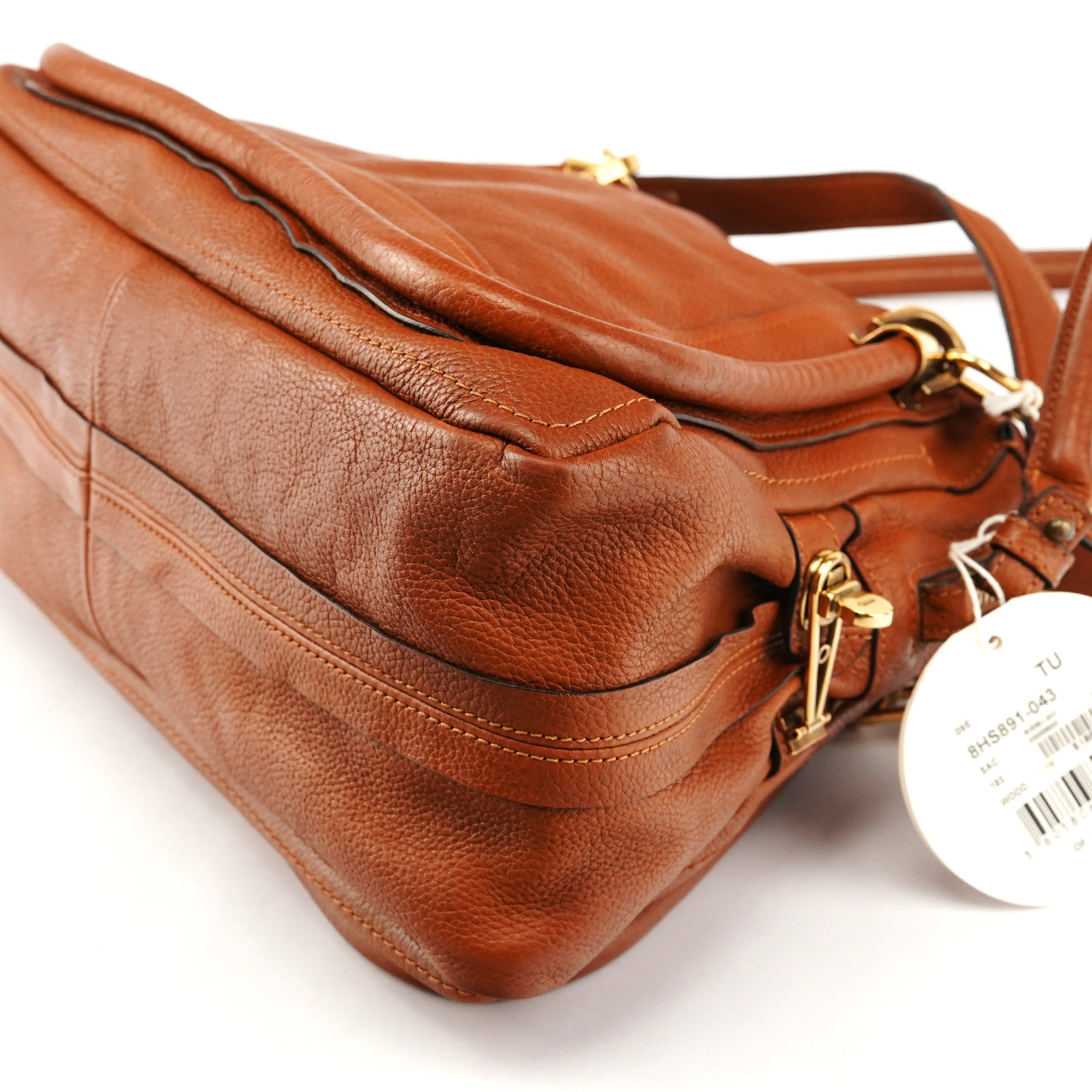 Light Brown Leather Paraty 2-Way Bag