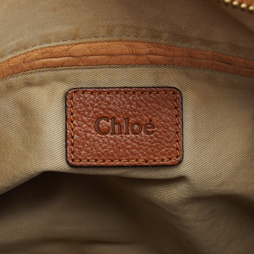 Light Brown Leather Paraty 2-Way Bag