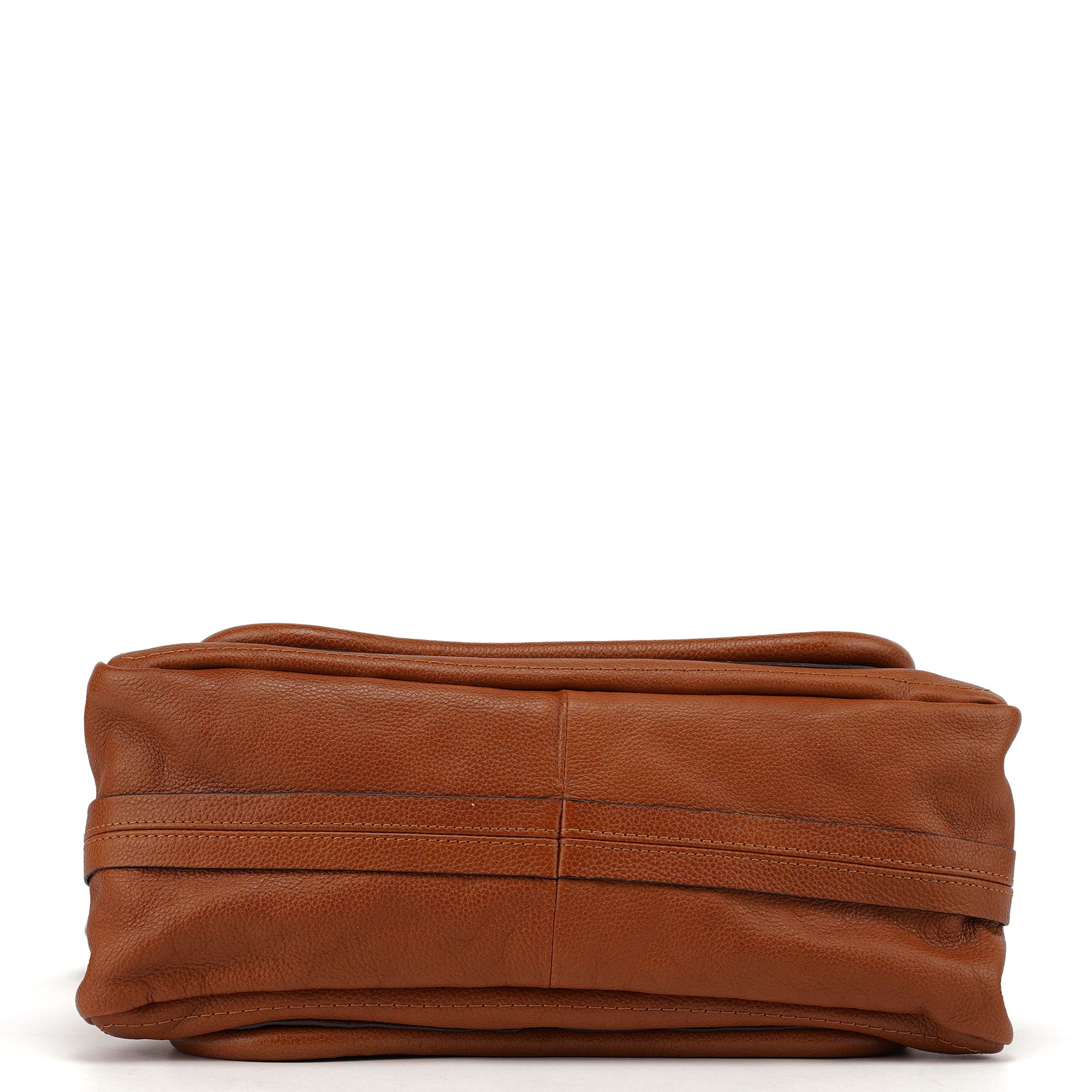 Light Brown Leather Paraty 2-Way Shoulder Bag