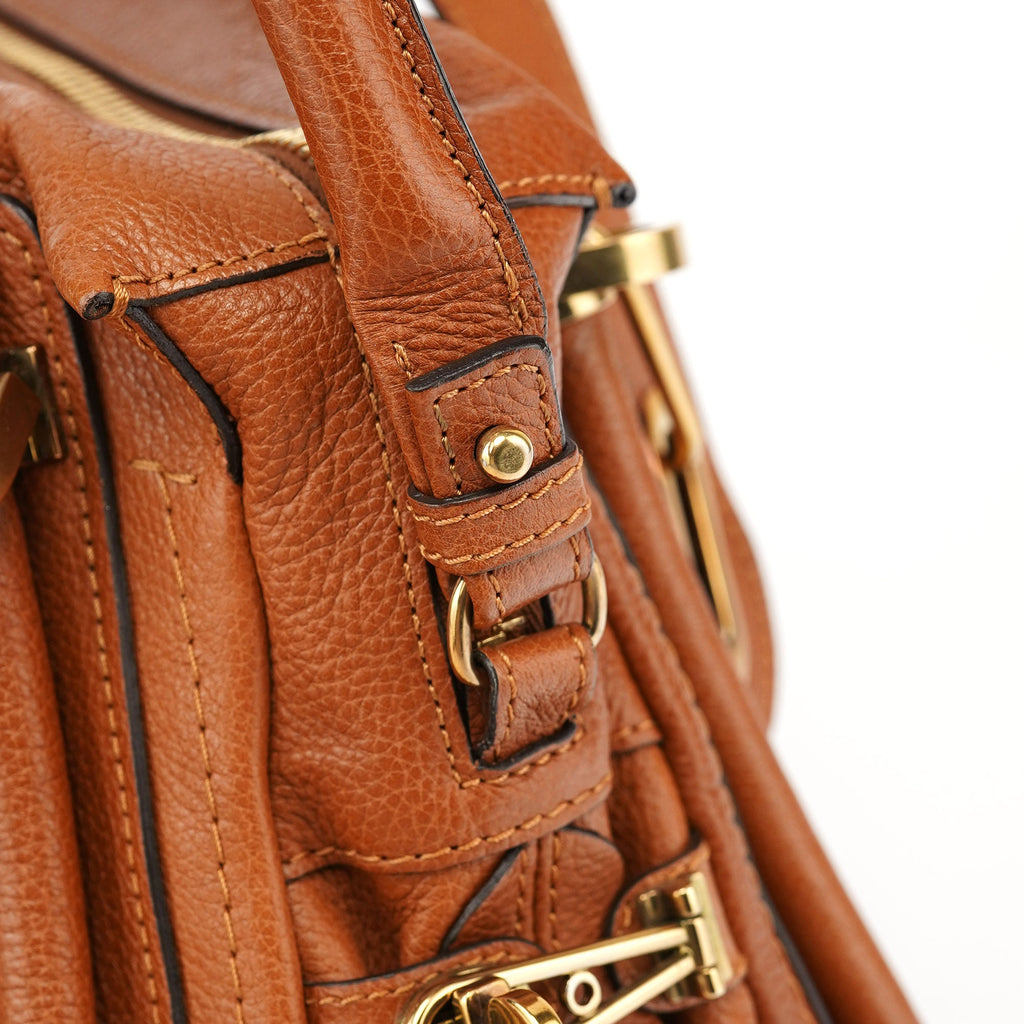 Light Brown Leather Paraty 2-Way Shoulder Bag