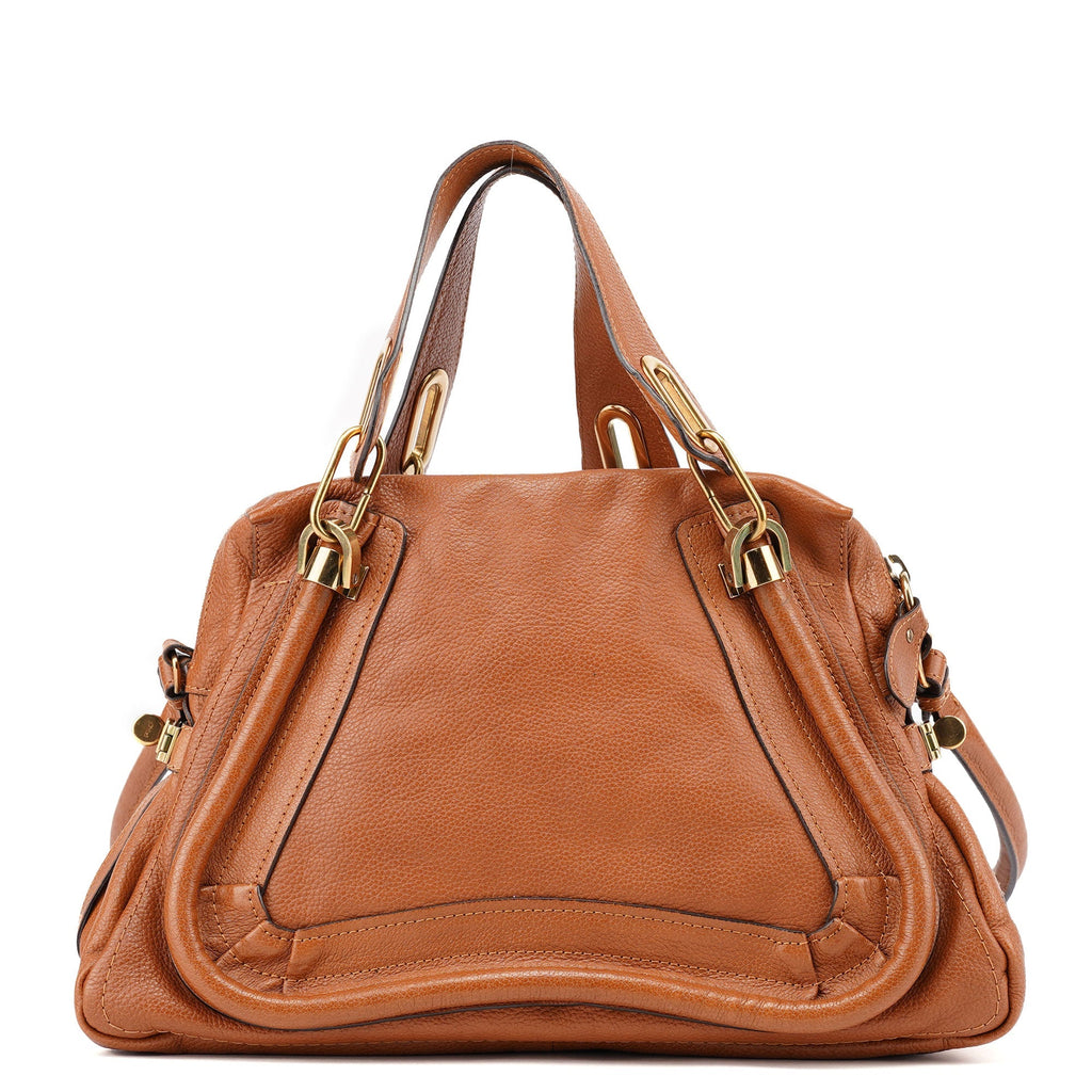 Light Brown Leather Paraty 2-Way Shoulder Bag