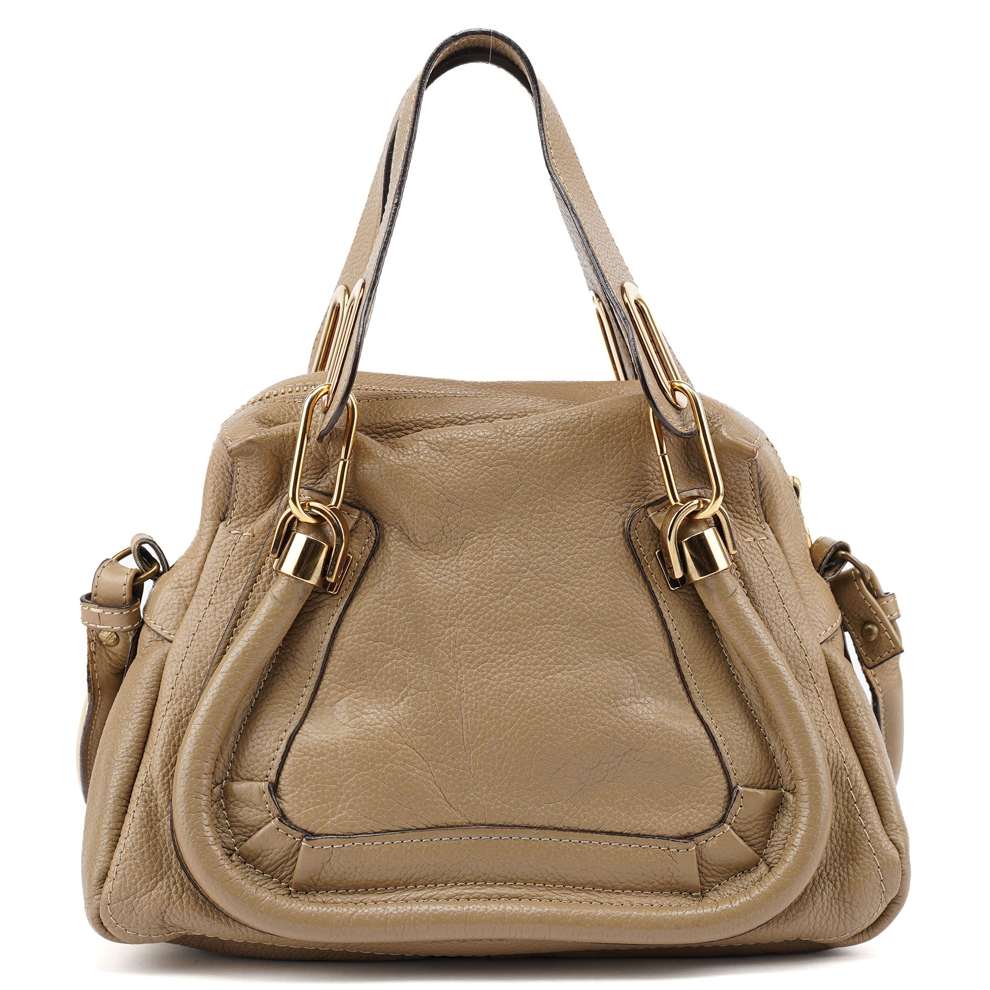 Light Brown Leather Paraty 2-Way Shoulder Bag