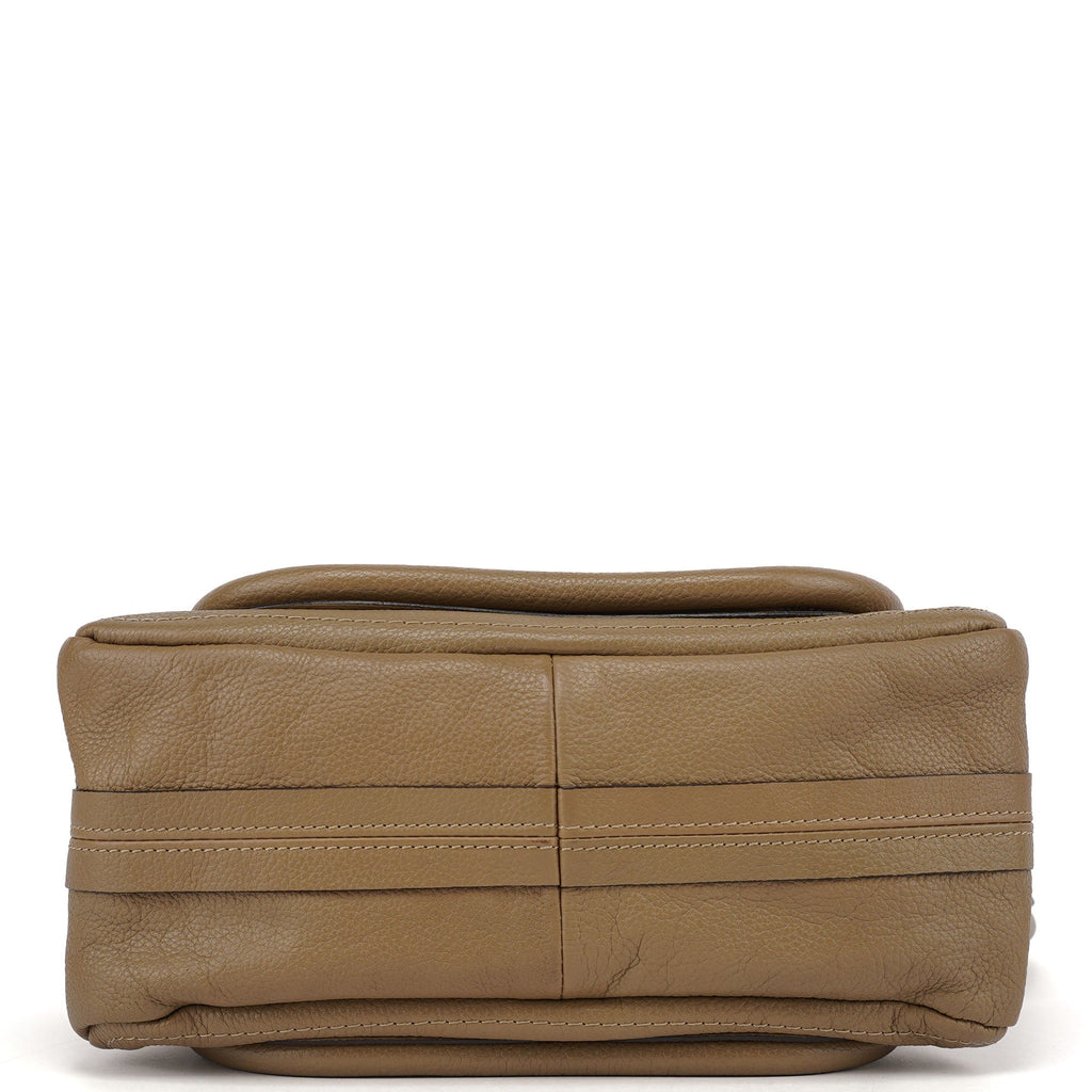 Light Brown Leather Paraty 2-Way Shoulder Bag