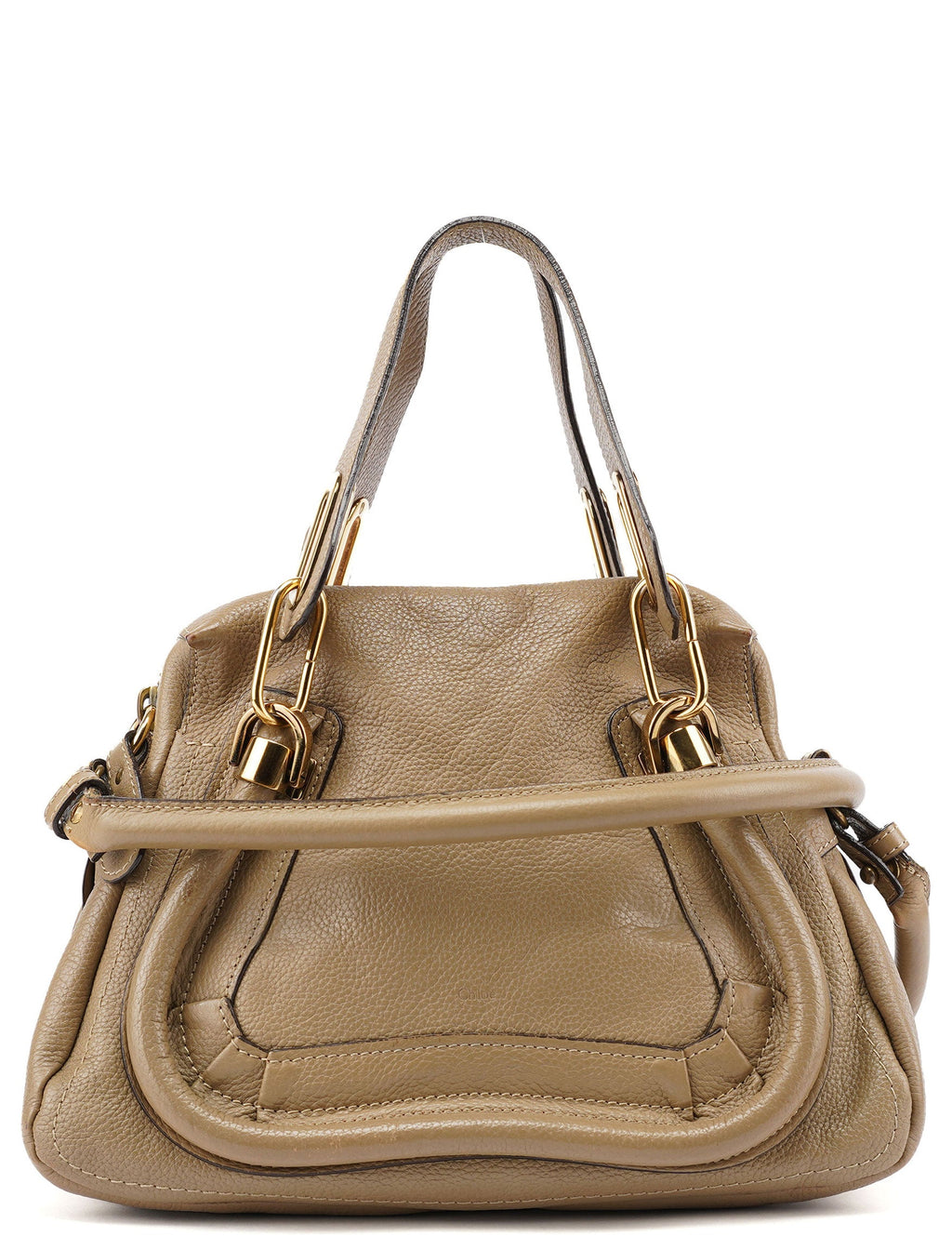 Light Brown Leather Paraty 2-Way Shoulder Bag