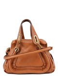 Light Brown Leather Paraty 2-Way Shoulder Bag