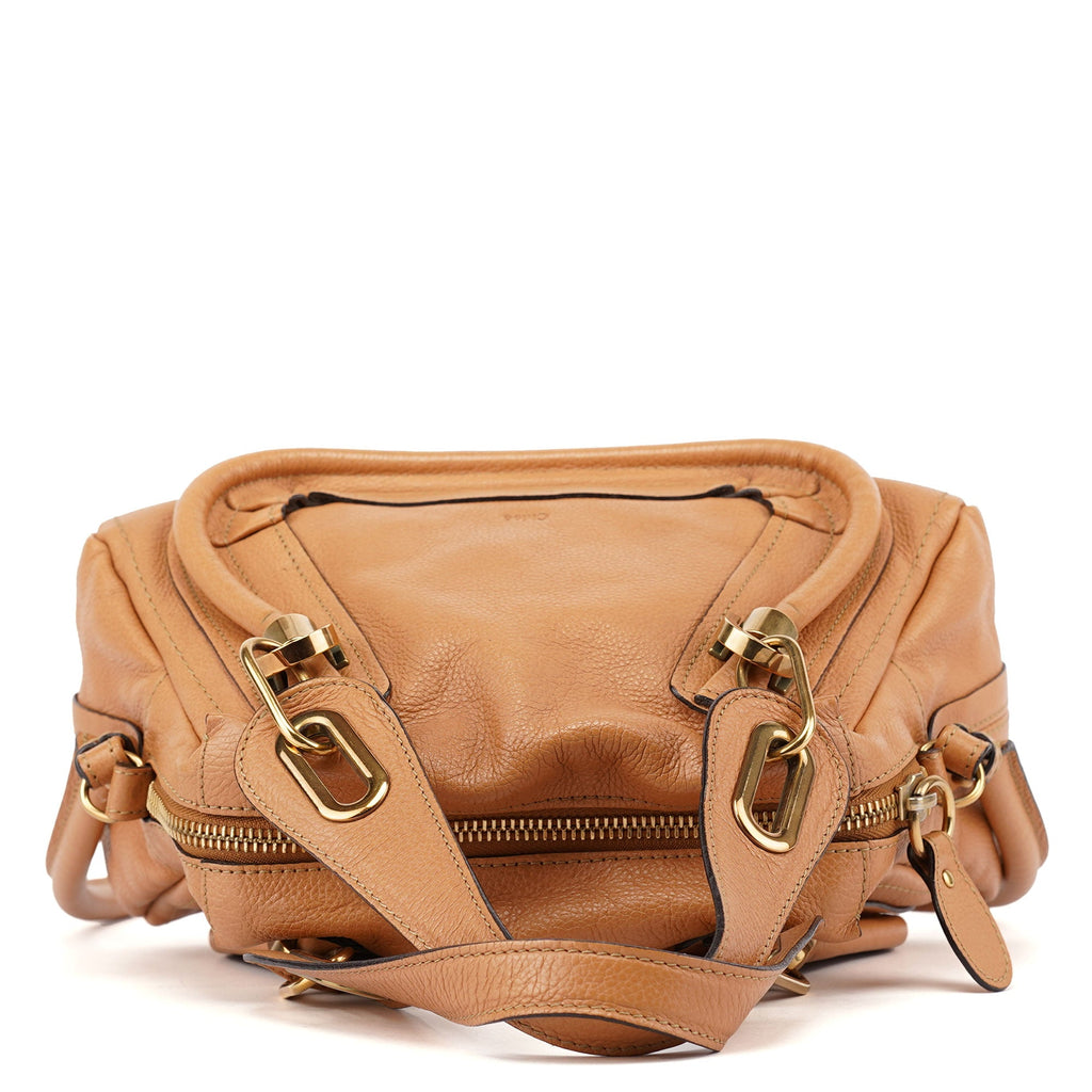 Light Brown Leather Paraty 2-Way Shoulder Bag