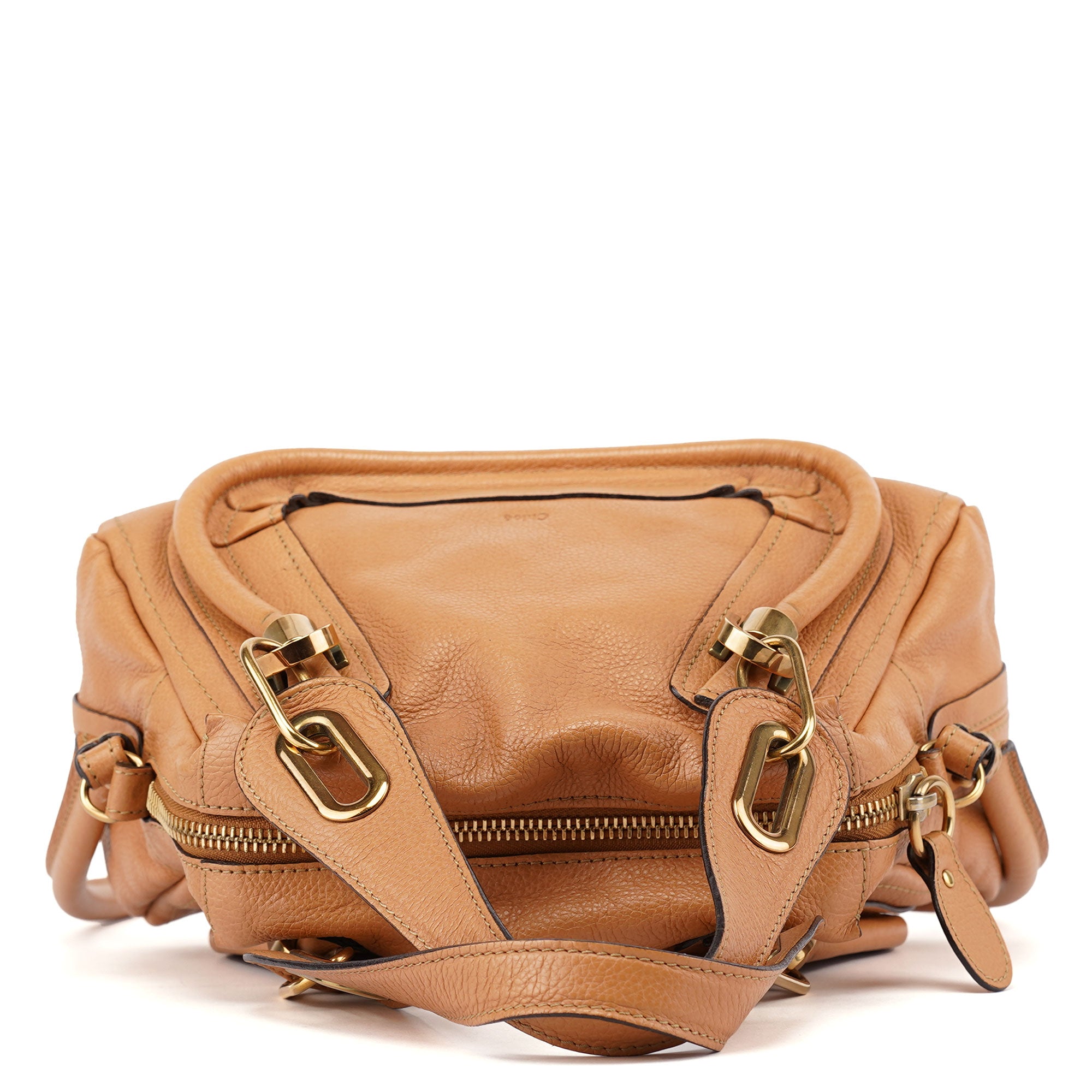 Light Brown Leather Paraty 2-Way Shoulder Bag