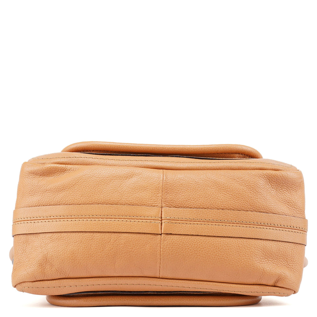 Light Brown Leather Paraty 2-Way Shoulder Bag