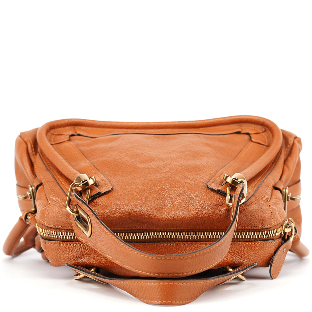 Light Brown Leather Paraty 2-Way Shoulder Bag