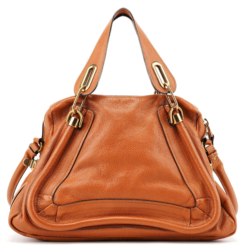 Light Brown Leather Paraty 2-Way Shoulder Bag