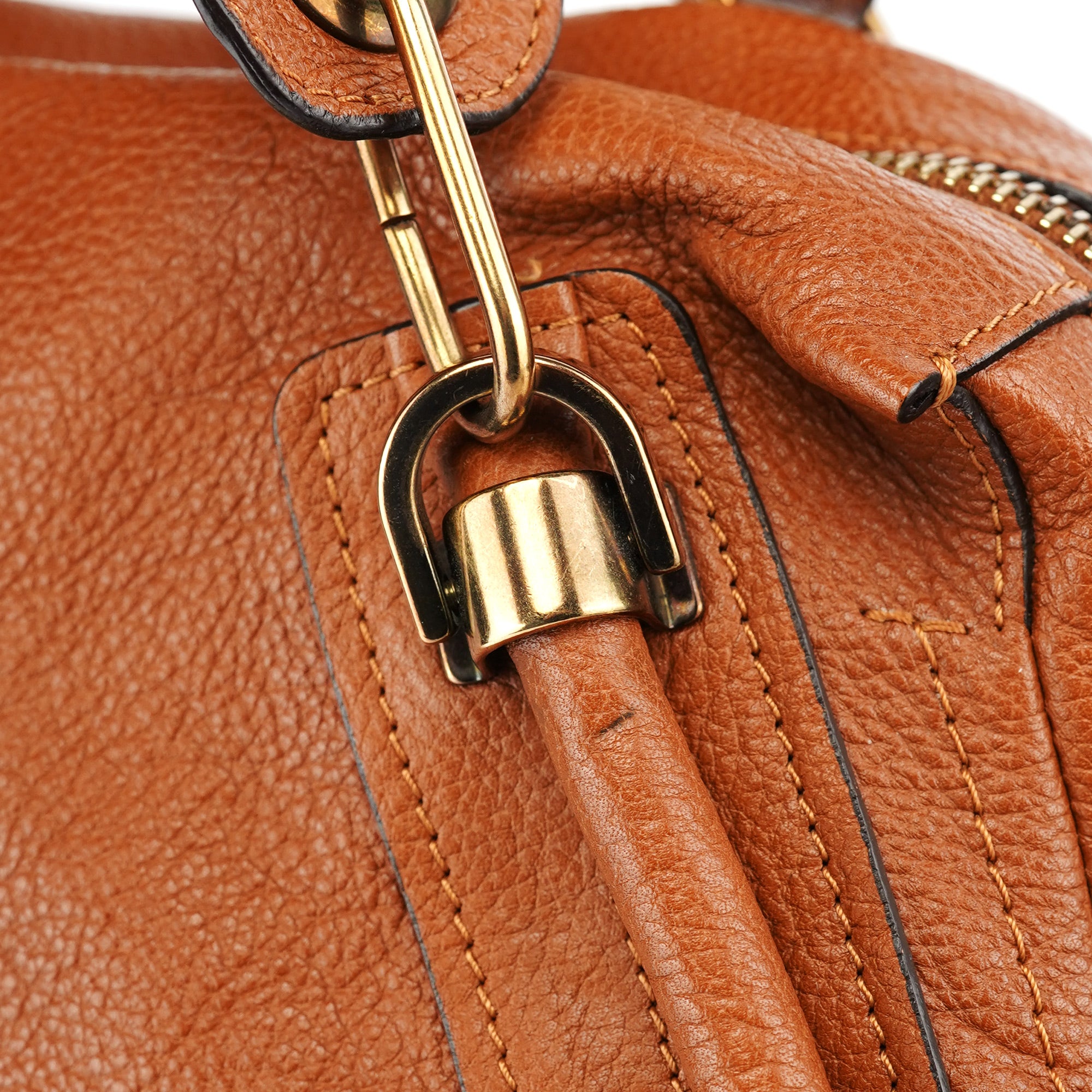Light Brown Leather Paraty 2-Way Shoulder Bag
