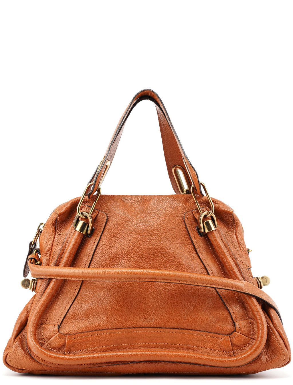 Light Brown Leather Paraty 2-Way Shoulder Bag