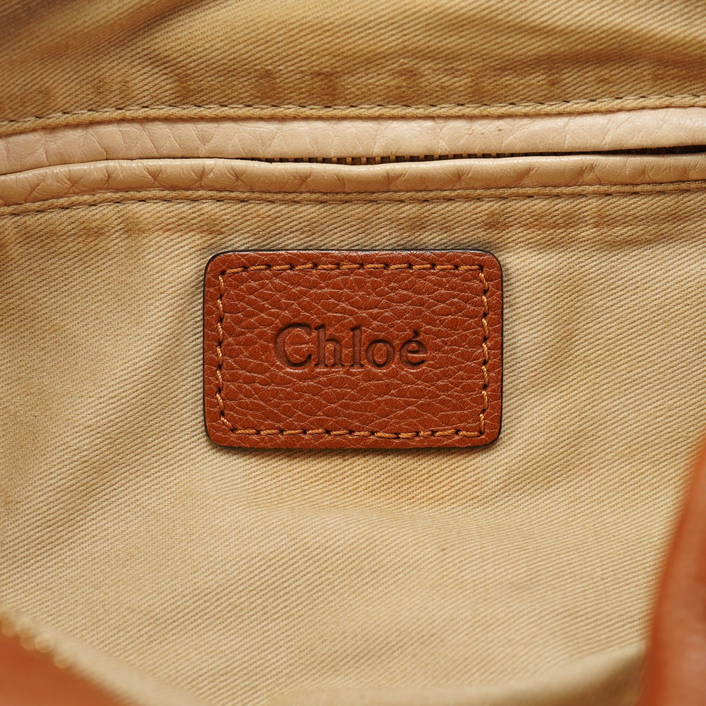 Light Brown Leather Paraty 2-Way Shoulder Bag