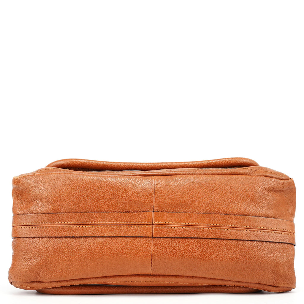Light Brown Leather Paraty 2-Way Shoulder Bag