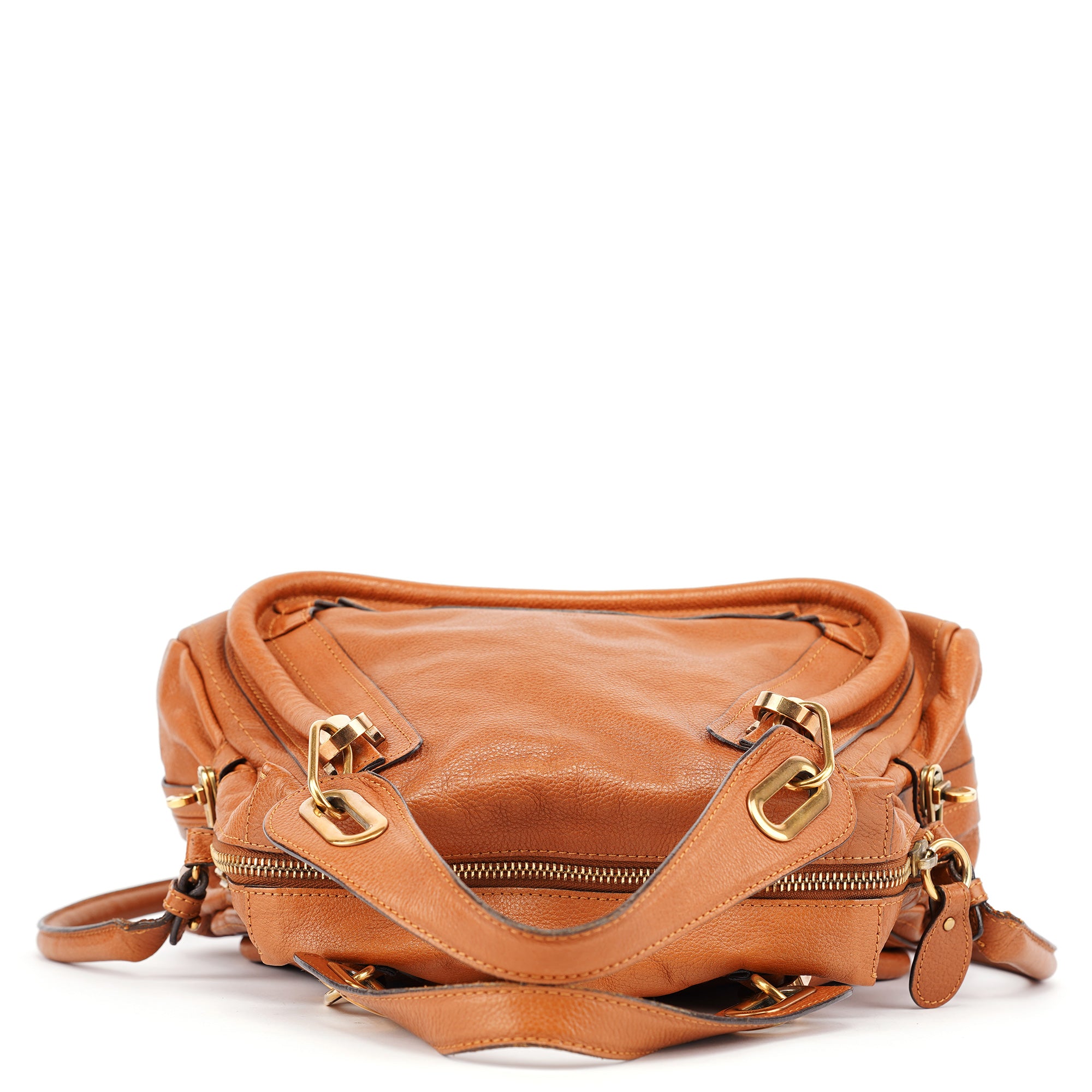 Light Brown Leather Paraty 2-Way Shoulder Bag
