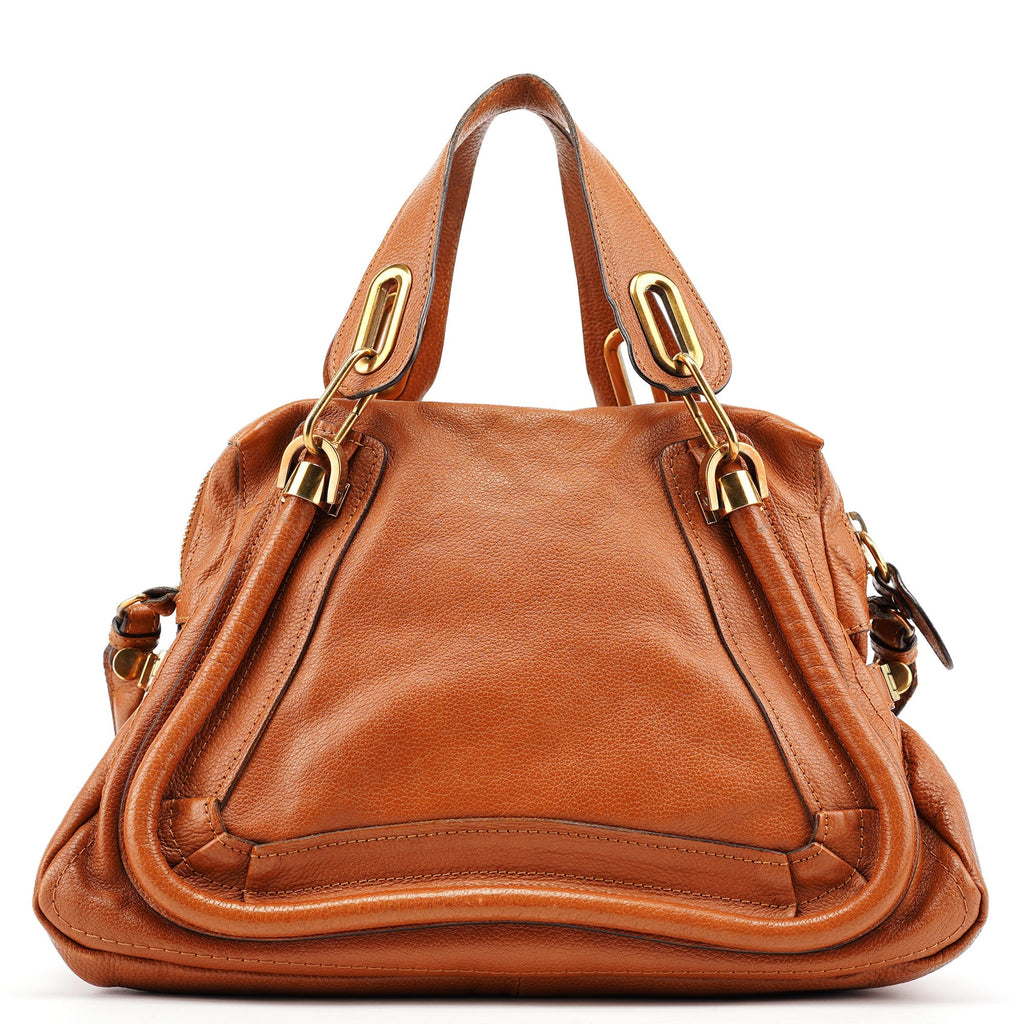Light Brown Leather Paraty 2-Way Shoulder Bag