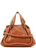 Light Brown Leather Paraty 2-Way Shoulder Bag
