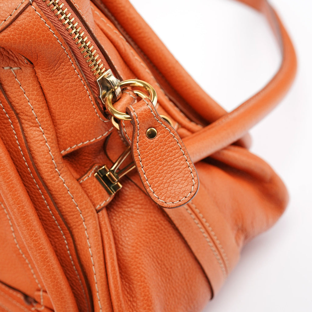 Light Brown Leather Paraty 2-Way Shoulder Bag