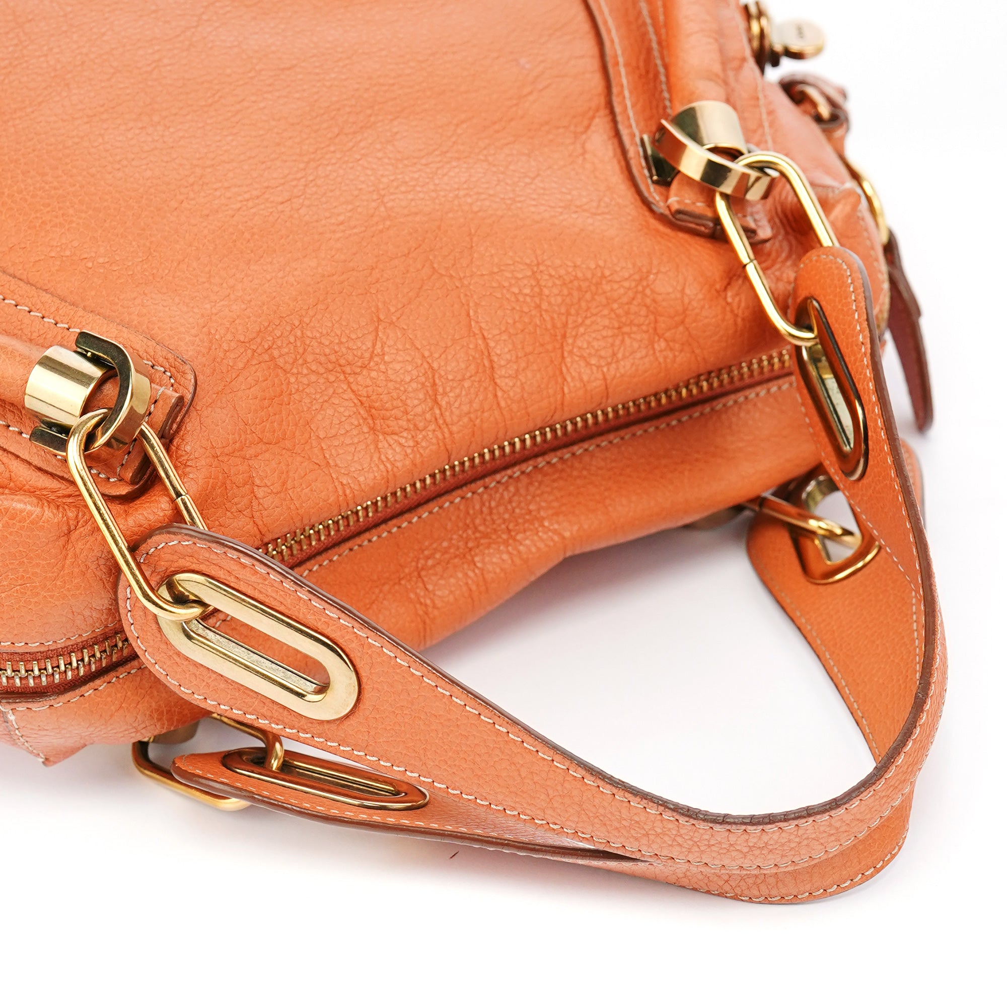 Light Brown Leather Paraty 2-Way Shoulder Bag